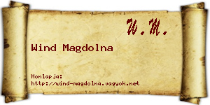 Wind Magdolna névjegykártya